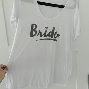Bride t shirt